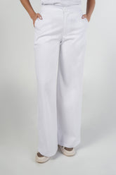 Pantalon  Luxe Blanco Para Dama
